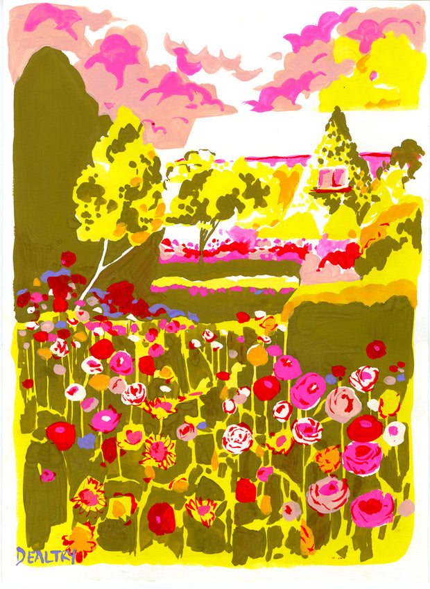 Summer Ranunculus Print