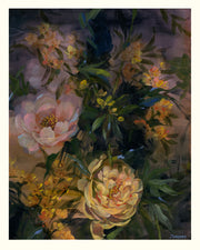 Evening Peonies Limited Edition Print
