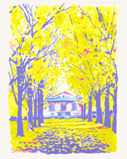 Autumnal Promenade print